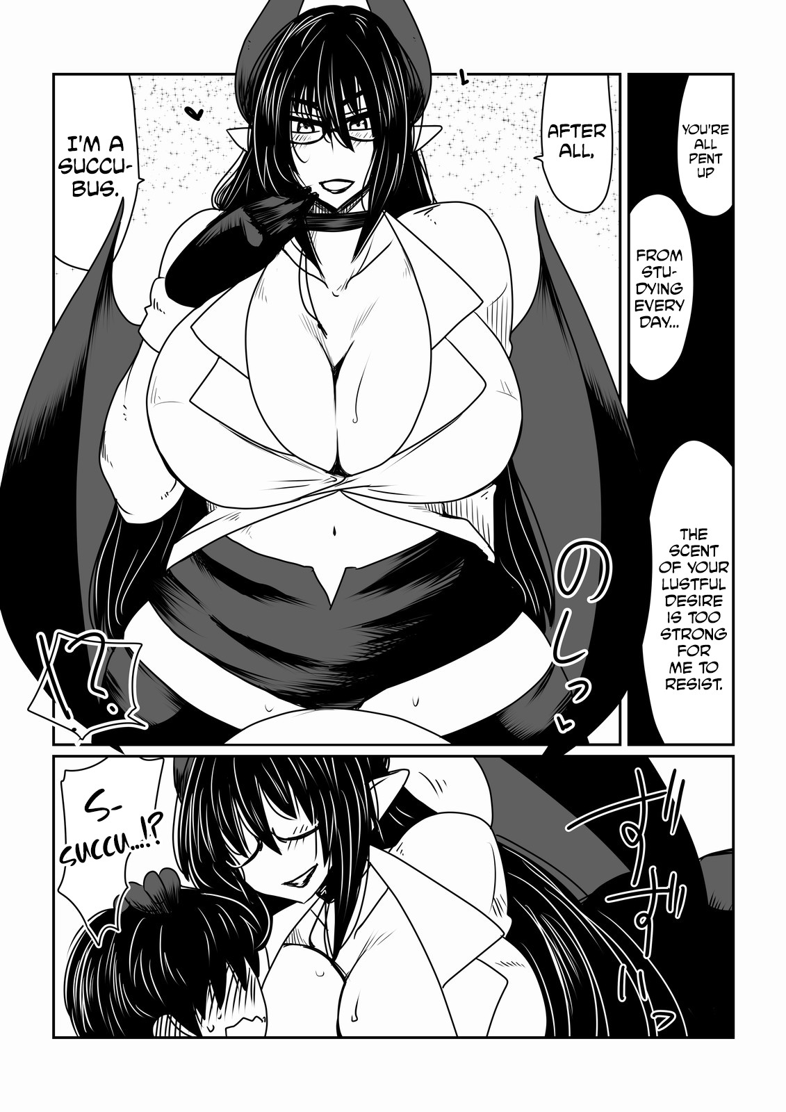 Hentai Manga Comic-Succubus-san and the Boy Next Door-Read-5